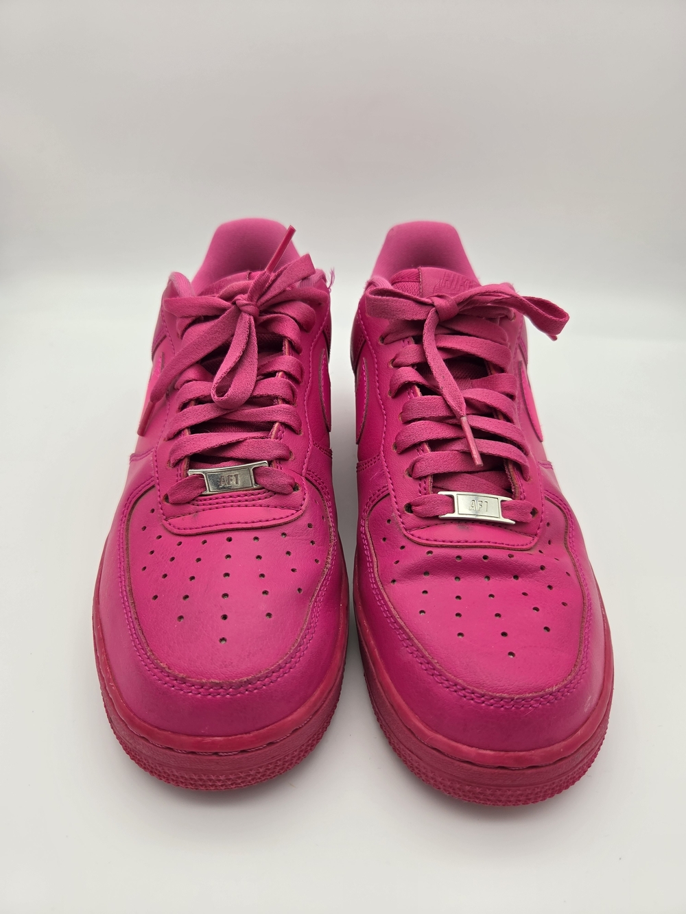 Nike Air Force 1 Low Sneakers Hot Pink Vivid Fuchsia US 9w